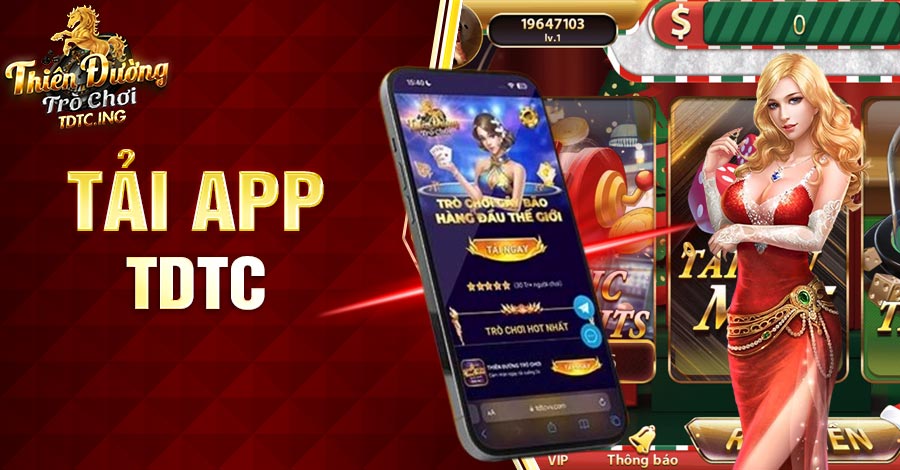 Hướng dẫn các bước tải app TDTC