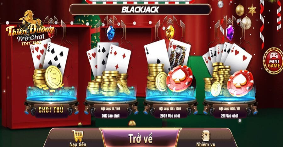 Blackjack được cược thủ tin tưởng lựa chọn