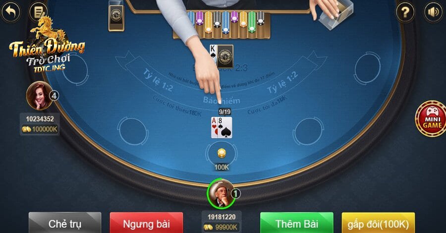 luật chơi Blackjack