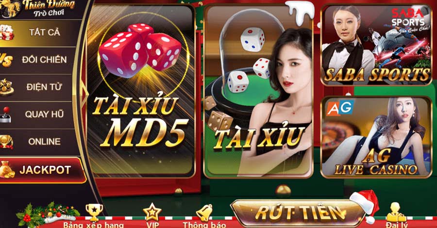 Kho game Tài Xỉu hấp dẫn tại Thiên Đường Trò Chơi