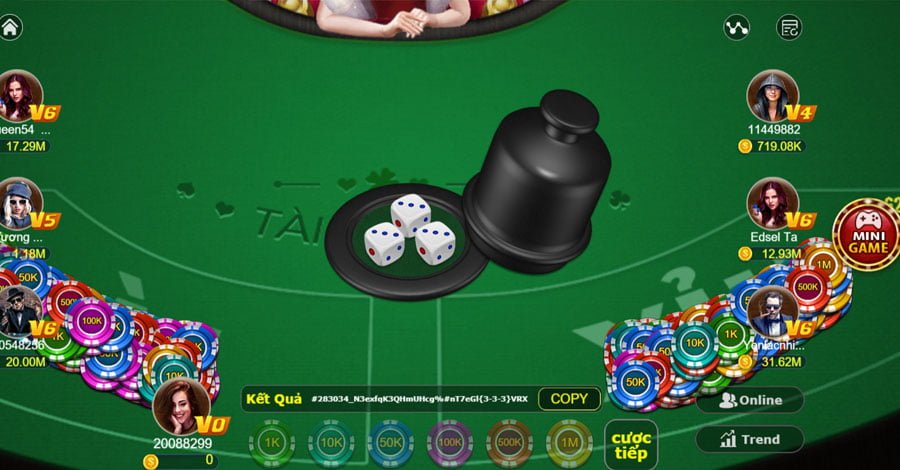 Mẹo chơi Tài Xỉu chọn nhiều cửa cược một lúc