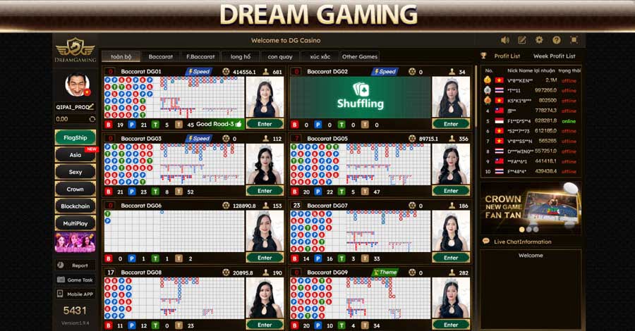 nhà phát hành game TDTC dream gaming